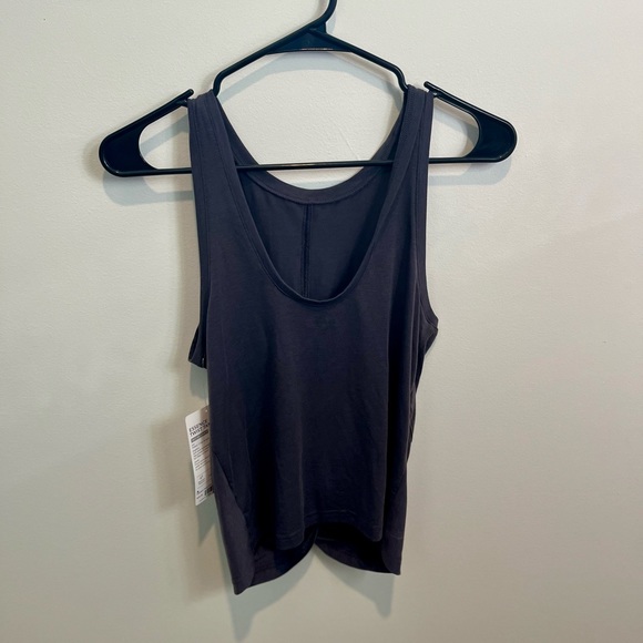 Athleta Dark Gray Essence Twist Tank Size Small NWT - Picture 6 of 6